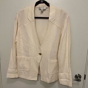 St Johns Collection cream jacket size 16